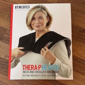 Homedics Black Neck & Shoulder Heated Massager